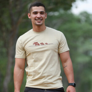 Three Elli Crew Tee - Savannah