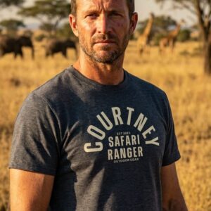 Safari Ranger Crew Tee - Graphite grey
