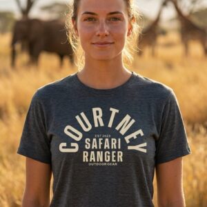 Safari Ranger Crew Tee - Graphite grey
