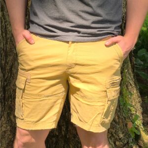 Vintage Cargo Shorts - Camel