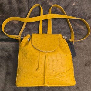 Yellow Ostrich Backpack Ashley